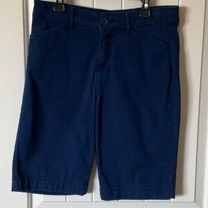 St John’s Bay bright navy bermuda shorts size 4